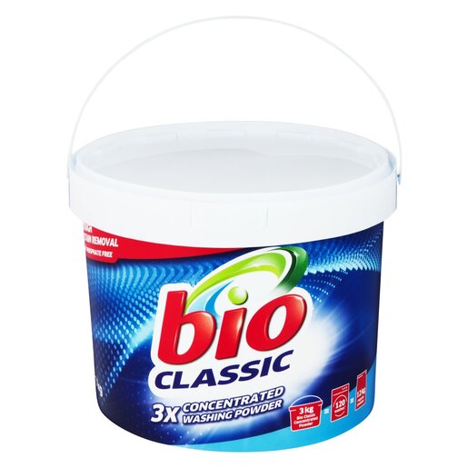 Bio Classic Triple Action Washing Powder Bucket 3kg