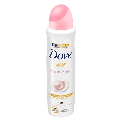 Dove Beauty Finish Antiperspirant Deodorant Body Spray 150ml