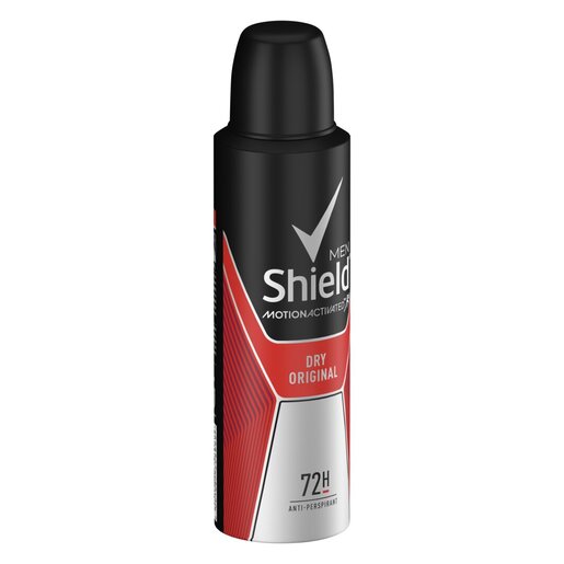 Shield Men Dry Original Antiperspirant Deodorant Body Spray 150ml