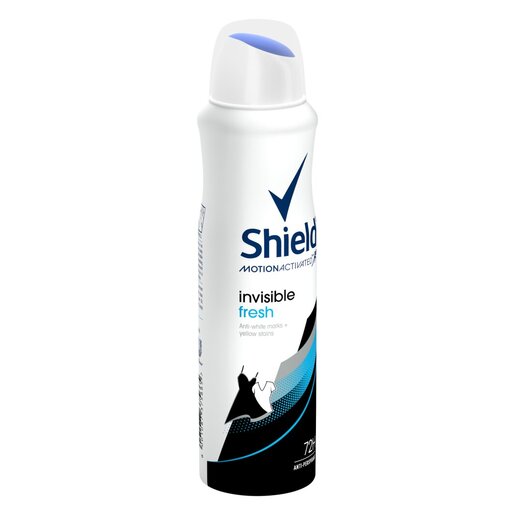 Shield Women Invisible Fresh Antiperspirant Deodorant Body Spray 150ml