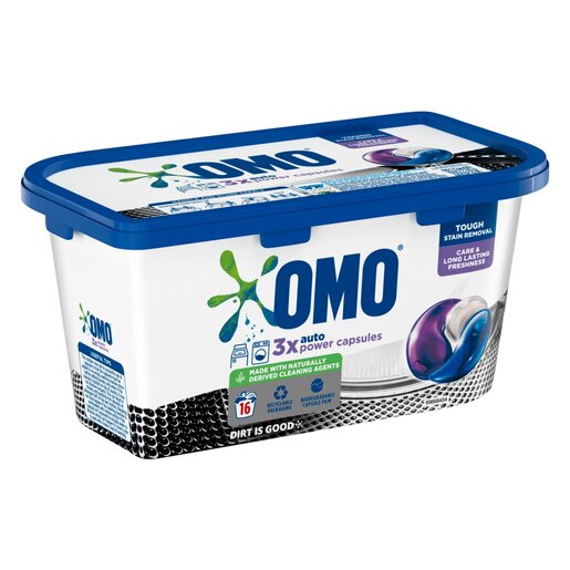 Omo Stain Remove Auto Laundry Capsules 16 Pack