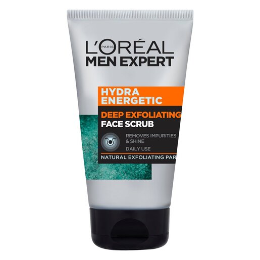 L'oreal Hydra Energetic Deep Exfoliating Face Scrub 100ml