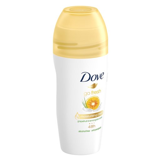 Dove Go Fresh Grapefruit & Lemongrass Antiperspirant Roll-On 50ml