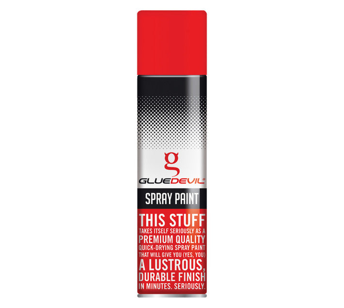 Glue Devil High Heat Spray Paint Red 300 ml