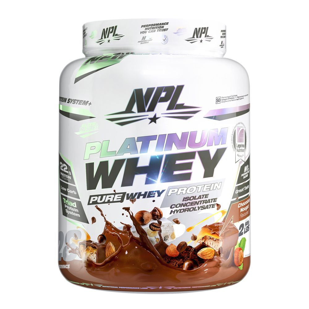 NPL Platinum Whey 908g Chocolate Nougat