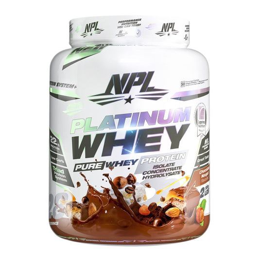 NPL Platinum Whey 908g Chocolate Nougat