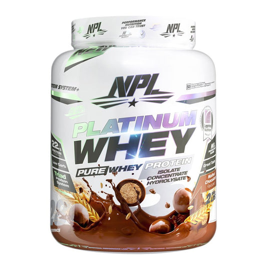 NPL Platinum Whey 908g Malted Chocolate Milk