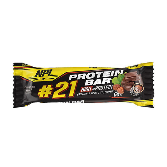 NPL #21 Protein Bar 65g Chocolate Nut Single