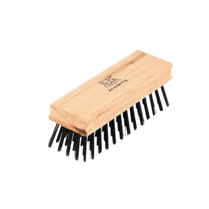 Academy Brushware — Foundry Wire Brush (Wood Handle)