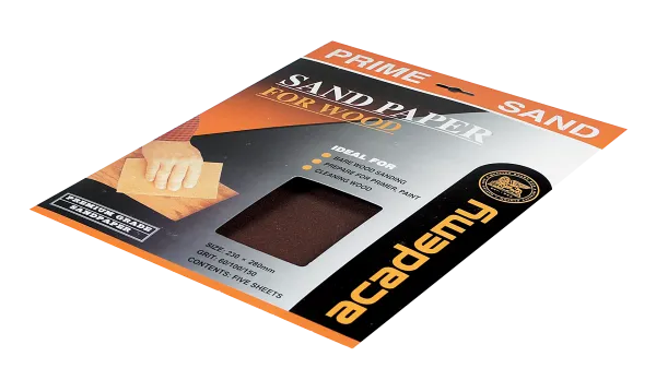Academy Brushware — P40 Cabinet Sandpaper