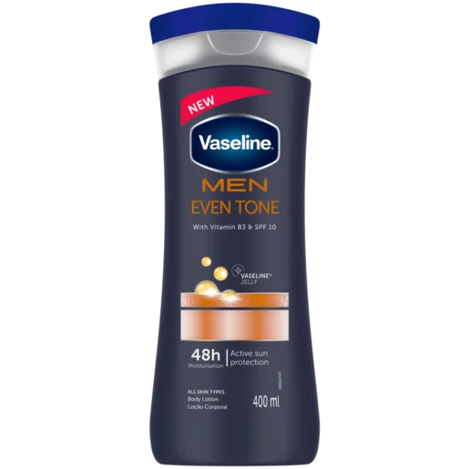 Vaseline Men Even Tone SPF 10 Body Lotion 400ml