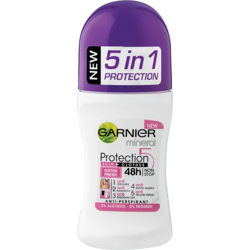 Garnier Mineral Protection Cotton Fresh Anti-Perspirant Roll-On 50ml