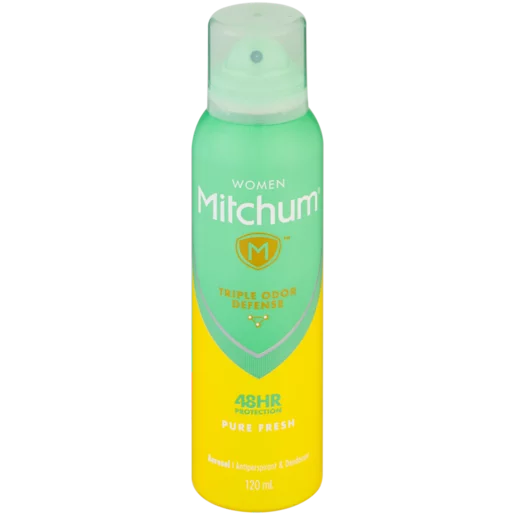 Mitchum Pure Fresh Ladies Aerosol Deodorant 120ml