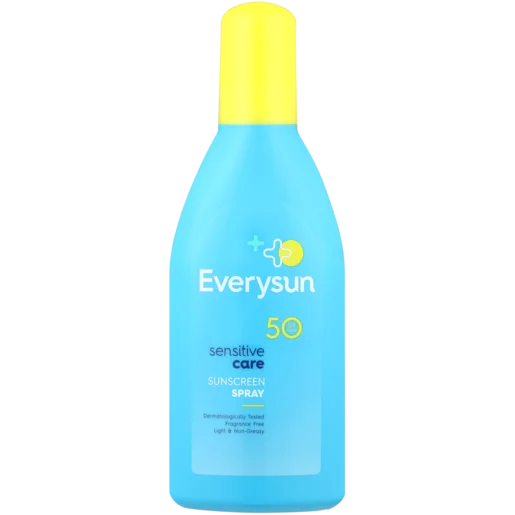 Everysun SPF50 Sensitive Care Sunscreen Spray 200ml