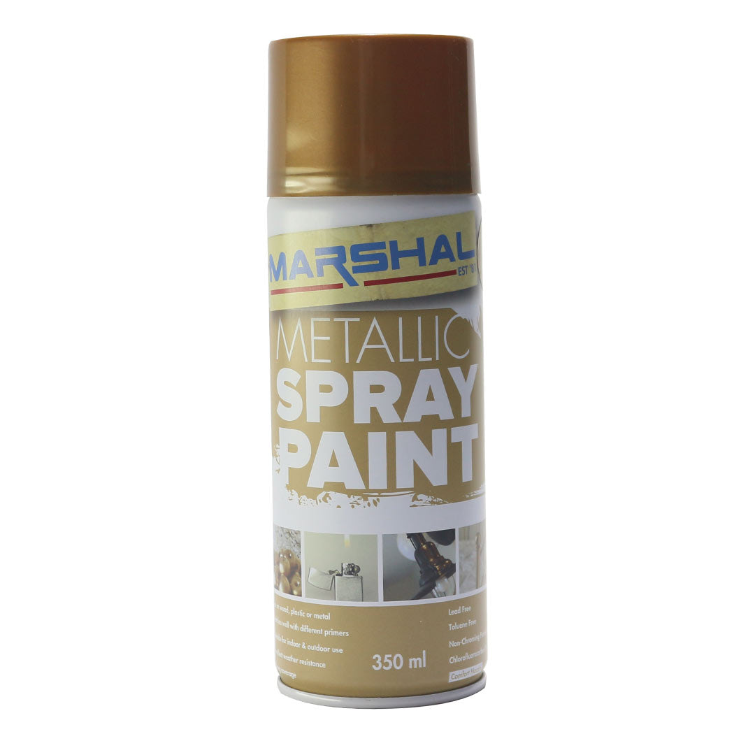 Spray Paint 18K Gold 350ml Marshal