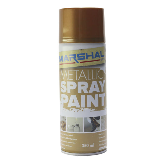 Spray Paint 18K Gold 350ml Marshal