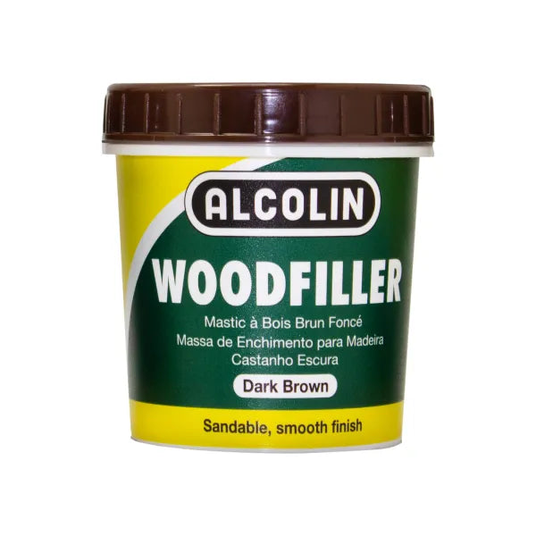 Alcolin Woodfiller Dark Brown 200g