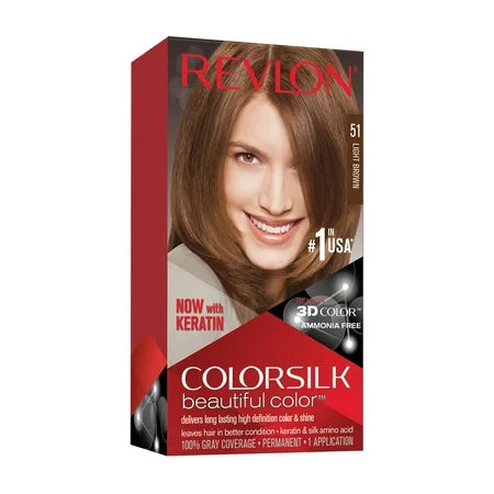 Revlon ColorSilk Hair Color 51 Light Brown
