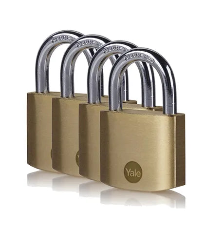 Yale Padlock 40mm Brass