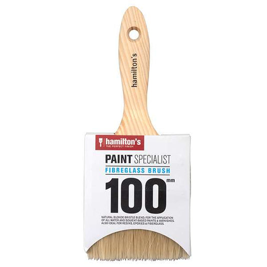 Hamiltons Brush — Fibreglass Brush 100mm