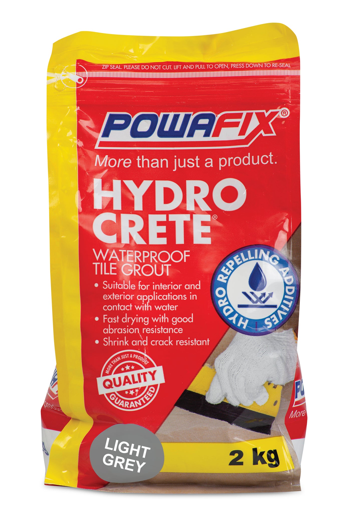 POWAFIX HYDROCRETE 2KG LIGHT GREY