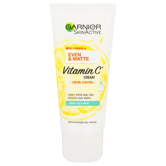 Garnier Even And Matte Vitamin C Ideal Complexion Daily Cream 40ml Very Oily