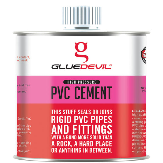 GLUEDEVIL HP PVC CEMENT 500ML