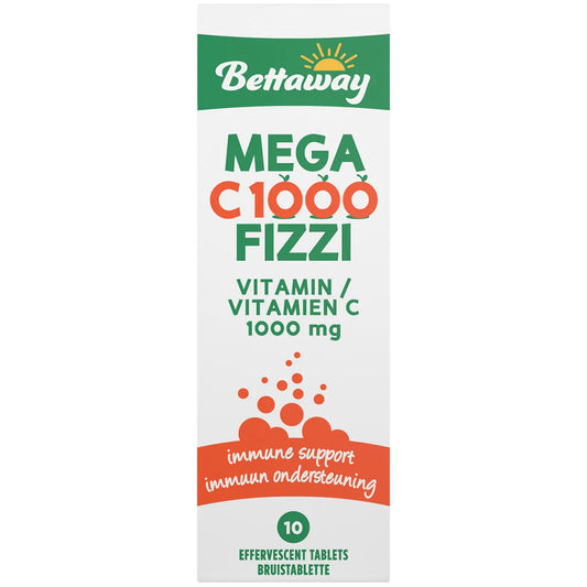 Bettaway Mega C 1000 Fizzi 10 Eff Tabs
