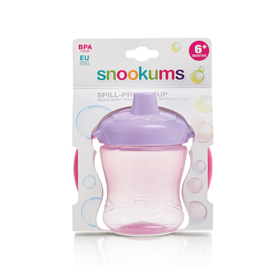 Snookums Spill-proof Trainer Cup - Pink