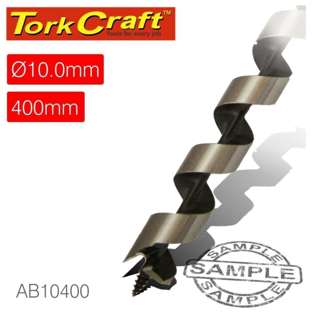 AUGER BIT 10 X 400MM POUCHED