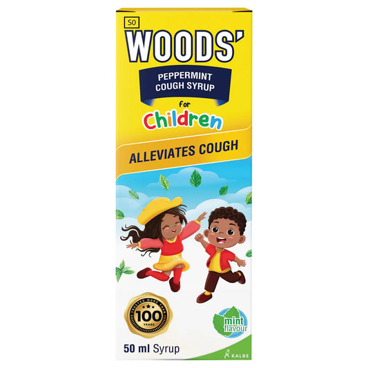Woods Peppermint Cure Syrup Pedeatric 50ml