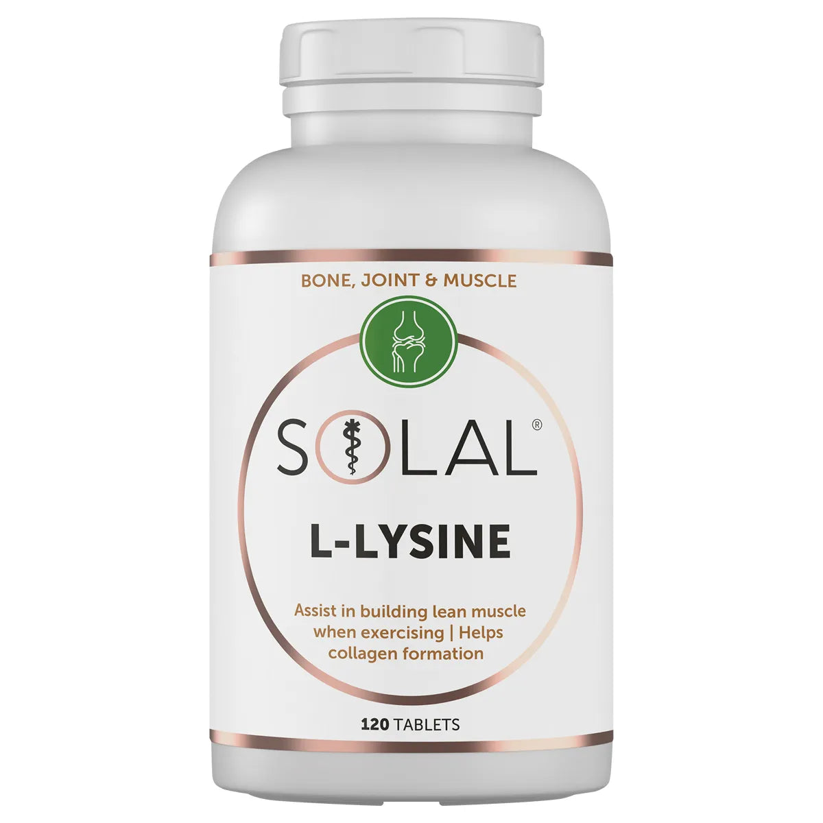 Solal L-lysine 120 Caplets