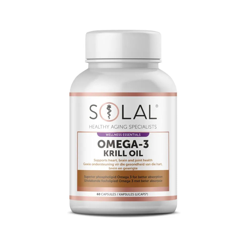 Solal Krill Oil Omega 3 500mg 60 Caps