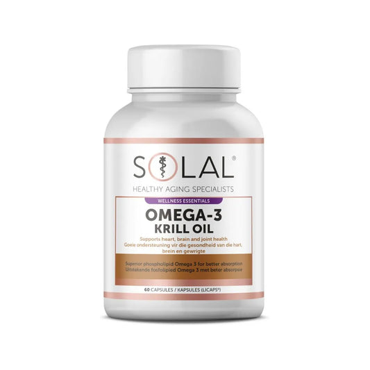 Solal Krill Oil Omega 3 500mg 60 Caps