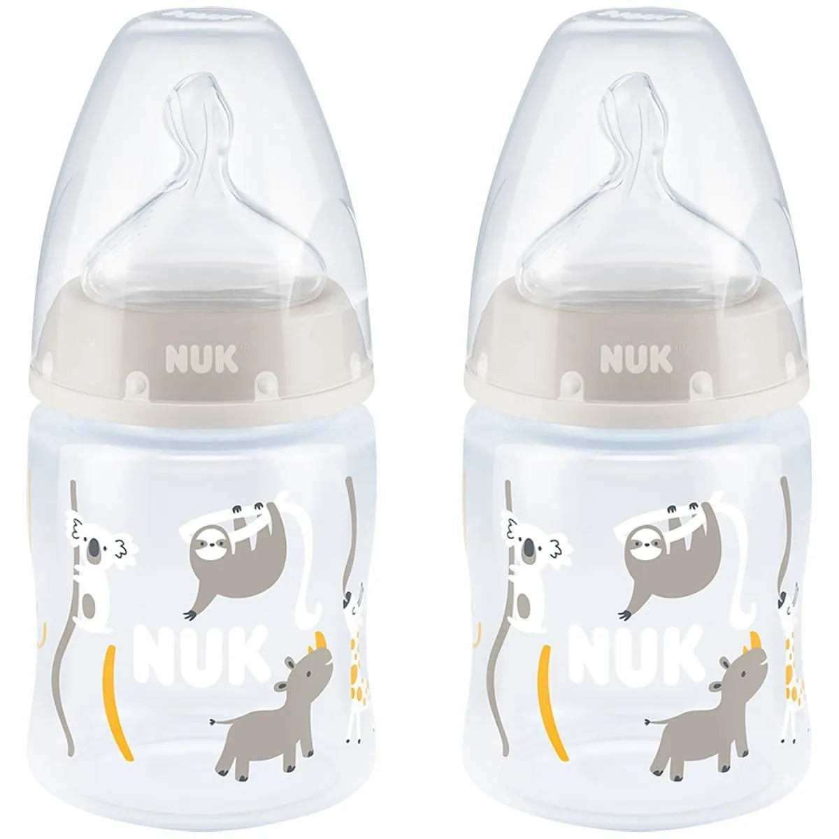 Nuk Fc+tc Bot Sil Teat- 0-6m -150ml-2 Pack-neutral
