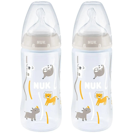 Nuk Fc+tc Bot Sil Teat- 6-18m -300 Ml-2 Pack-neutral