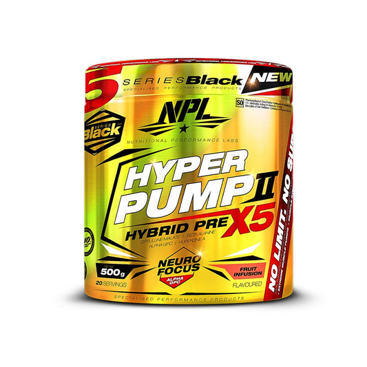 NPL Hyper Pump Pre-Workout – 500g Fruit Infusion