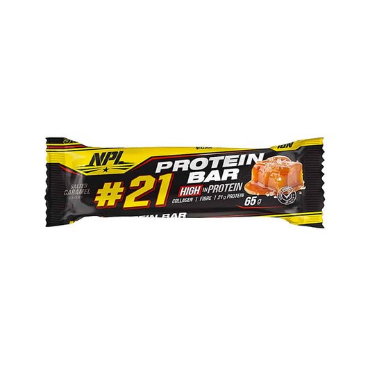 NPL 21 Protein Bar – 65g / Salted Caramel