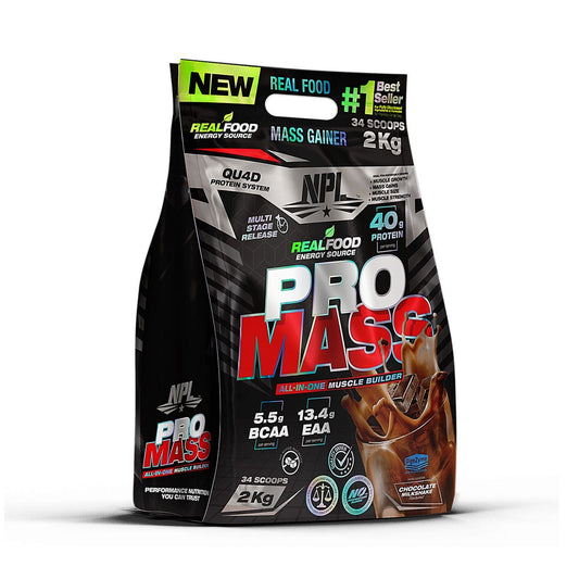 NPL Pro Mass – 2kg / Chocolate Milkshake