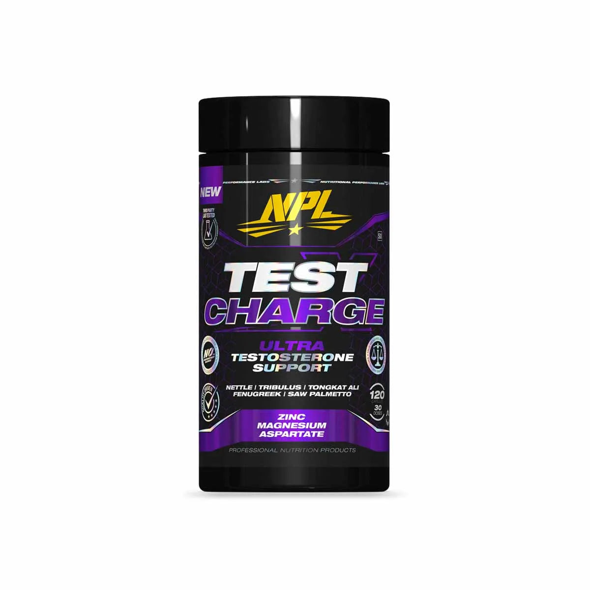NPL Test Charge 120 Caps
