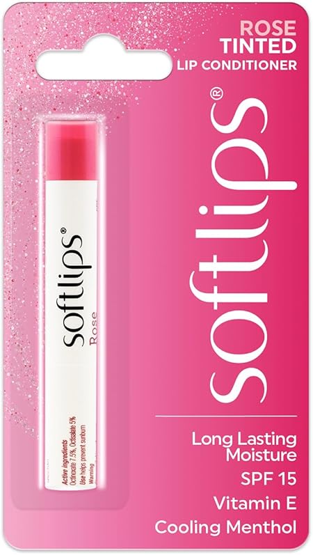 Softlips Tint Rose Conditioner Lip Balm 2 g