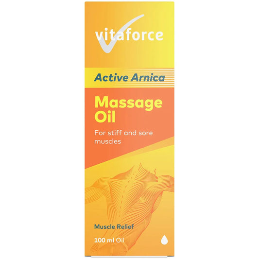 Vitaforce Active Arnica 100ml Massage Oil