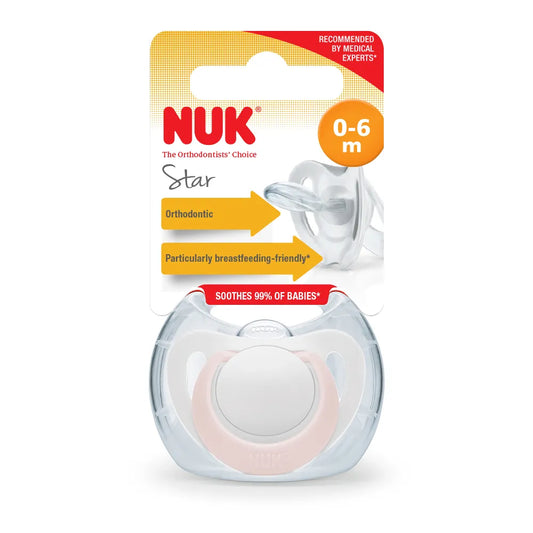 Nuk Silicone Genius Soother Size 1 - Girl