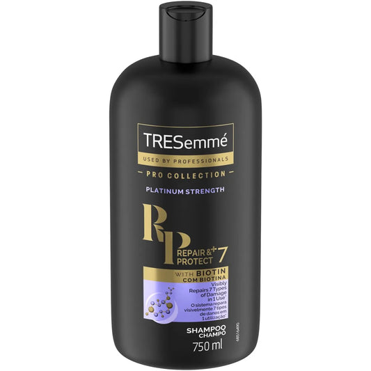 Tresemme Expert Selection Platinum Strength Shampoo 750ml