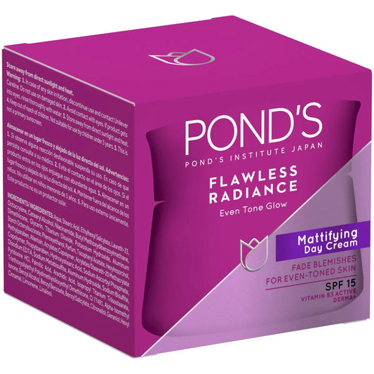 Pond's Flawless Radiance Derma+ Mattifying Day Cream - Normal To Oily Skin 50ml