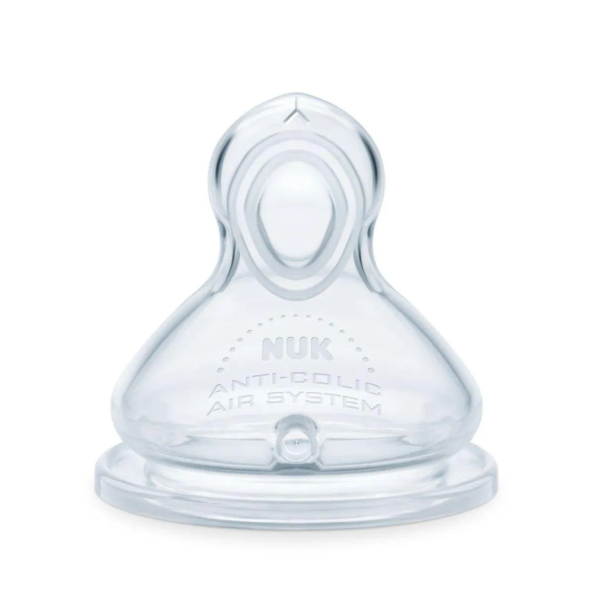Nuk 6-18 Months Flow Control Teat Silicone For All Feed Types