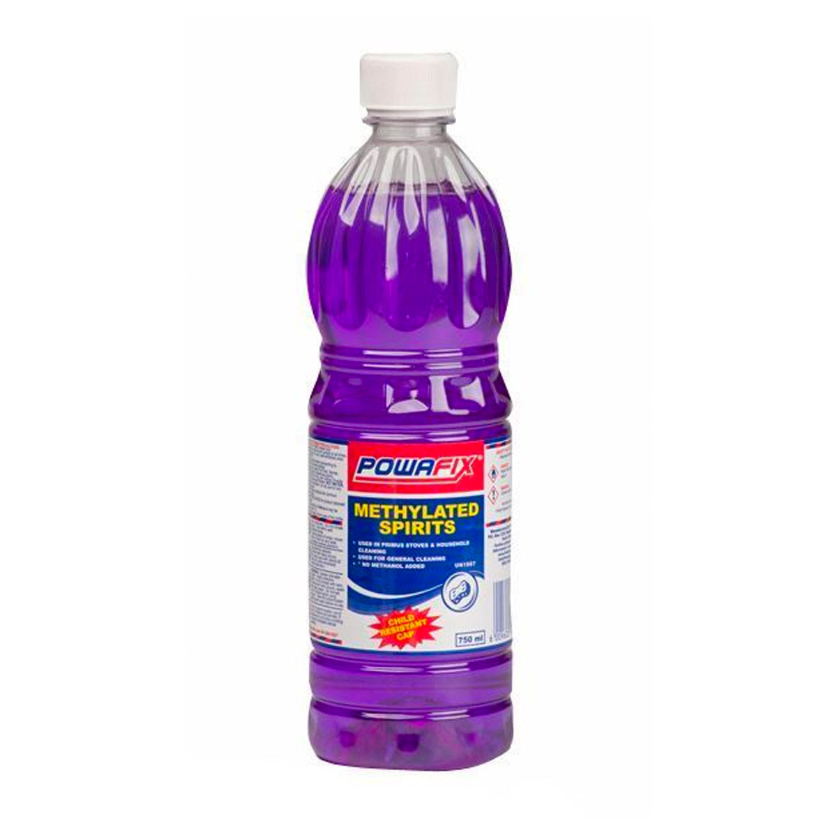 Powafix Methylated Spirits 750ML