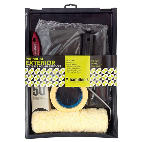 Hamiltons Brush — Premium Exterior Trayset