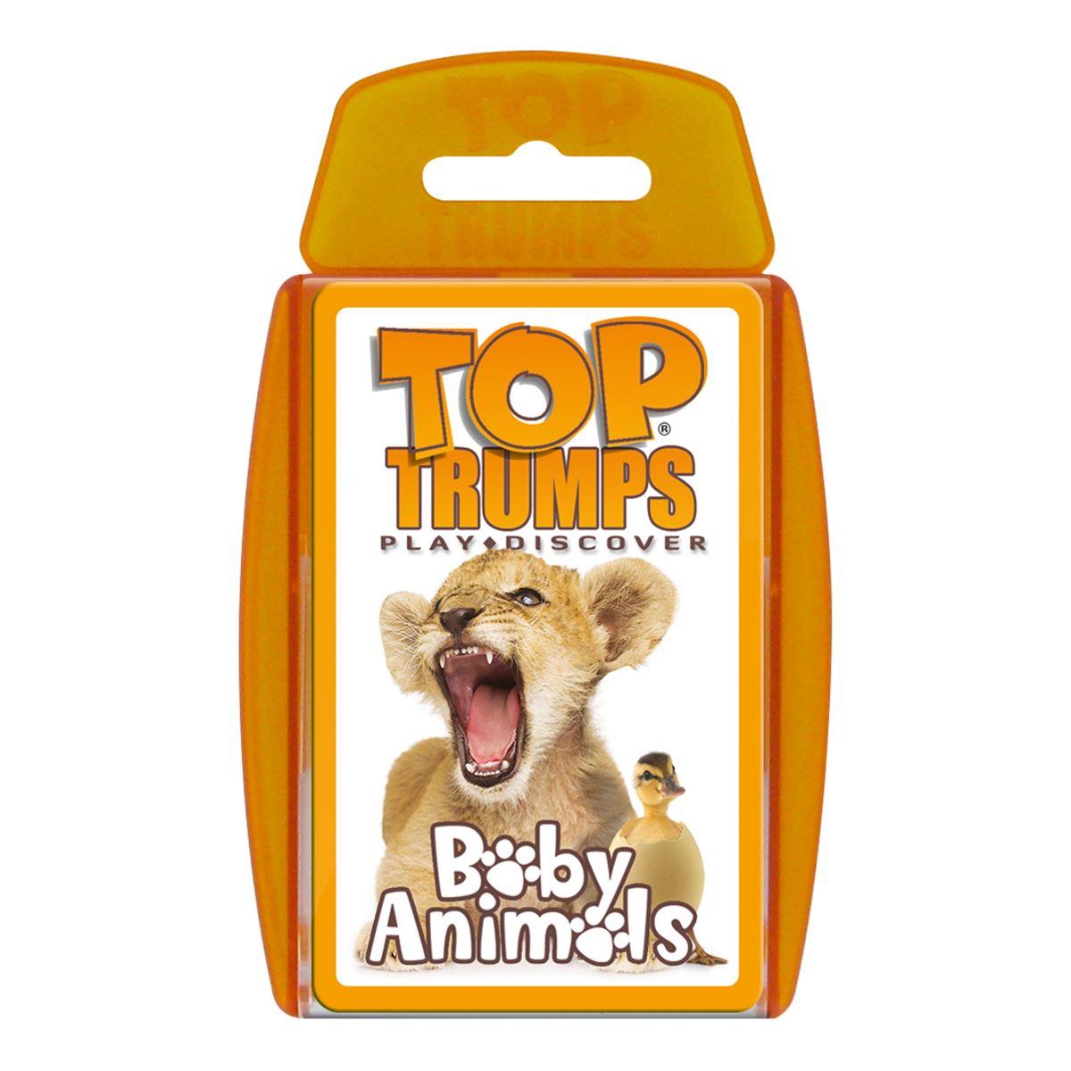 Baby Animals Top Trumps Card Game - Fun for All Ages