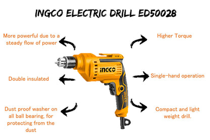 INGCO DRILL ELECTRIC 500W